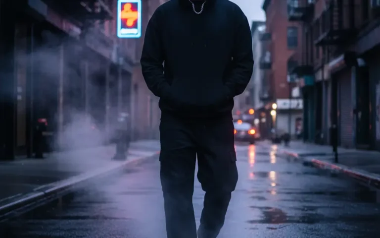 plain black hoodie men — RYZNK streetwear
