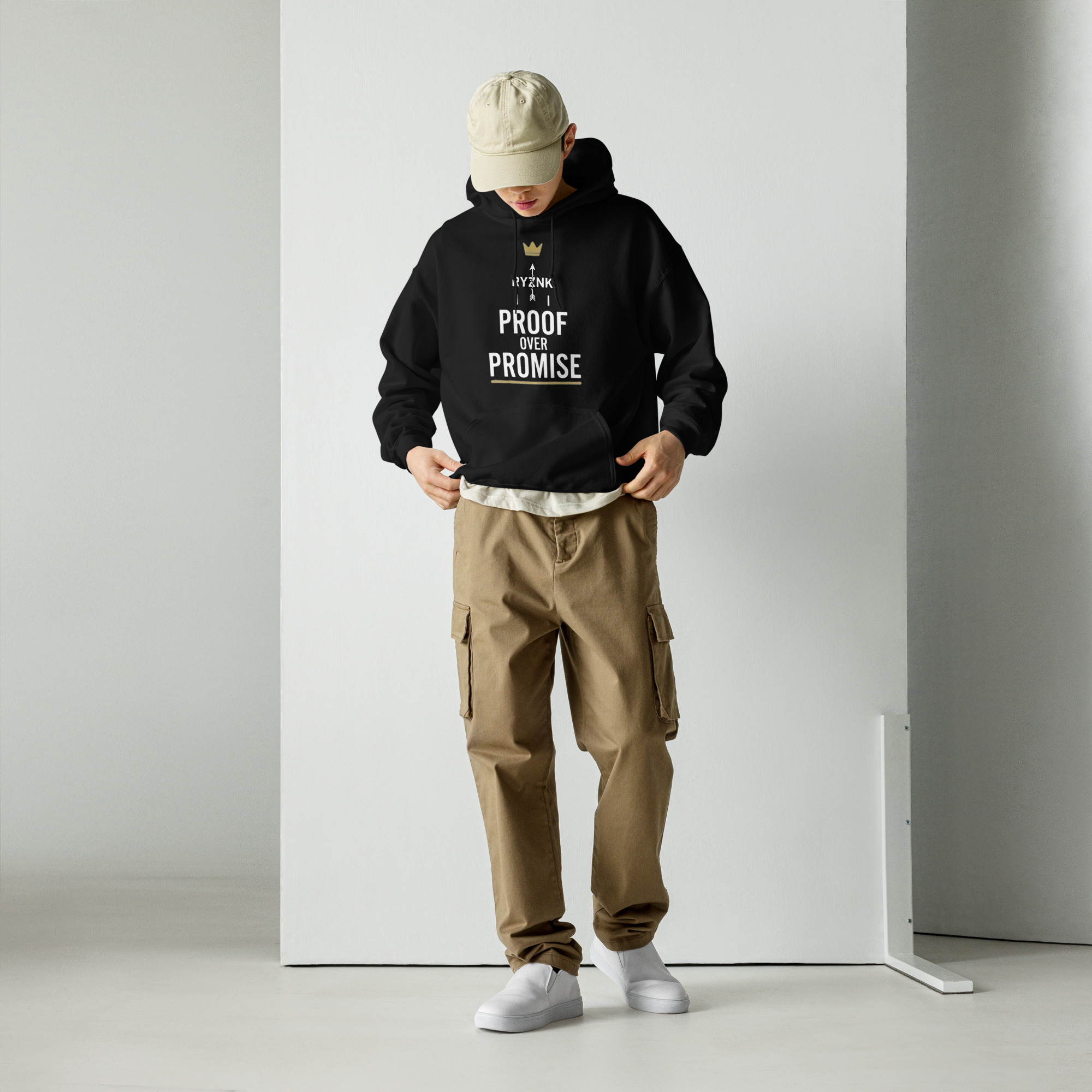 Proof Over Promise — RYZNK Hoodie